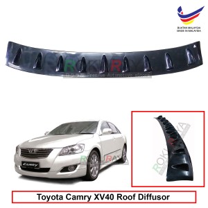 Toyota Camry XV40 2006-2011 Vortex Generator Shark Fin Aerodynamic Rear Top Roof Diffuser Diffusor